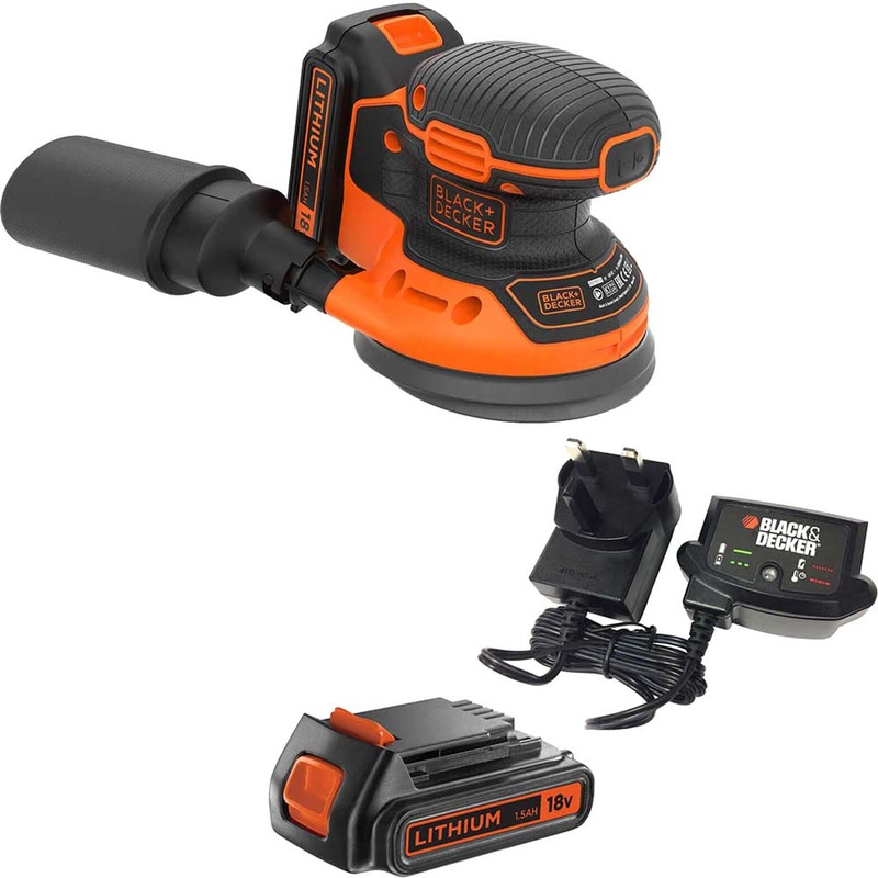 Compare black and decker bdcros18 18v cordless disc sander 125mm size 4 products from over 25,000 stores