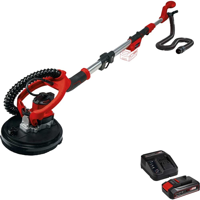 Compare einhell te-dw 18/225 li 18v cordless 225mm drywall sander 1 x 2.5ah li-ion battery charger no case products from over 25,000 stores