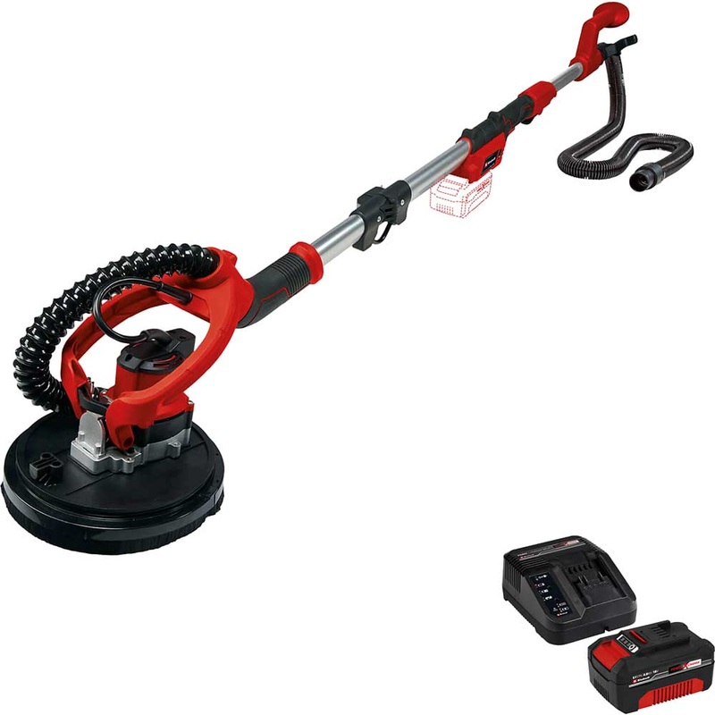 Compare einhell te-dw 18/225 li 18v cordless 225mm drywall sander x 4ah li-ion battery charger no case size 1 products from over 25,000 stores