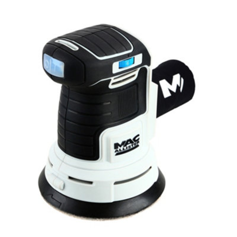 Compare mac allister light solo 18v 125mm li-ion cordless random orbit sander (bare tool) – mros18-li size 6 products from over 25,000 stores