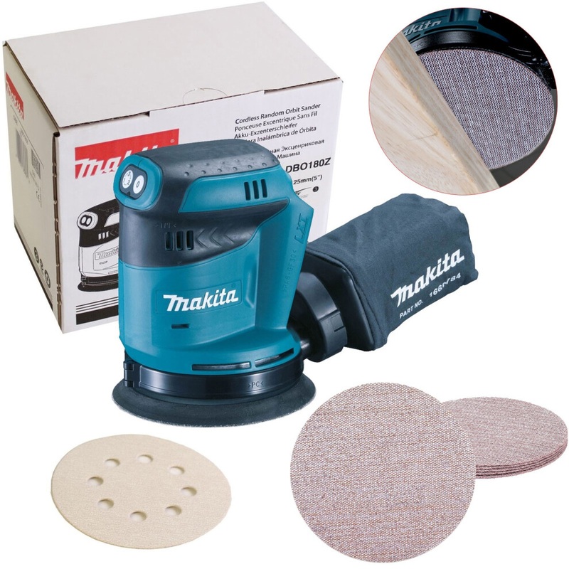 Compare makita dbo180z 18v lxt lithium ion random orbital sander 125mm body + mesh size 5 products from over 25,000 stores