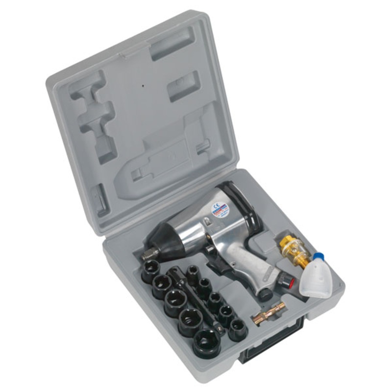 Compare b&q sealey air impact wrench kit with sockets 1/2sq drive sa2/ts products from over 25,000 stores