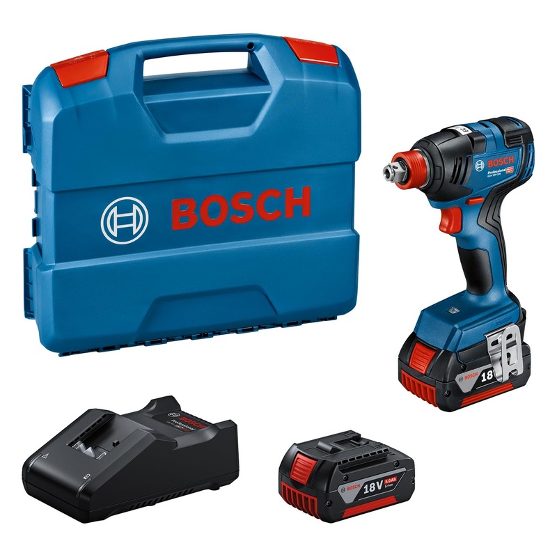 Compare bosch gdx 18v-200 professional impact driver/wrench 18v 2 x 5.0ah li-ion size 18 products from over 25,000 stores