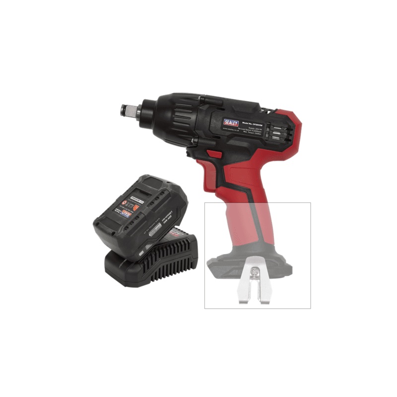 Compare b&q sealey impact wrench kit 1/2sq drive 230nm 20v 4ah sv20 series cp20viwkit1 products from over 25,000 stores
