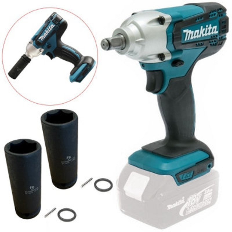 Compare makita dtw190z 18v cordless 1/2 impact wrench scaffolding tool + 2x 21mm socket products from over 25,000 stores