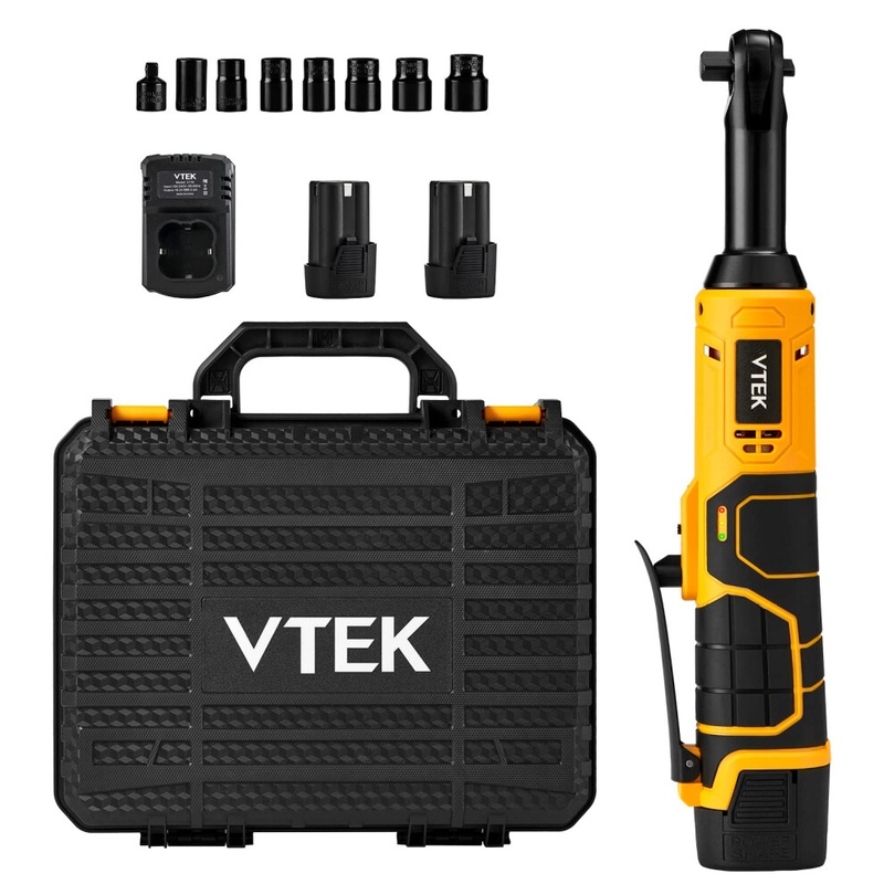 Compare vtek 3/8 extended cordless ratchet wrench 16.8v electric ratchet wrench,40 ft-lbs 400rpm power ratchet wrench size 3 products from over 25,000 stores
