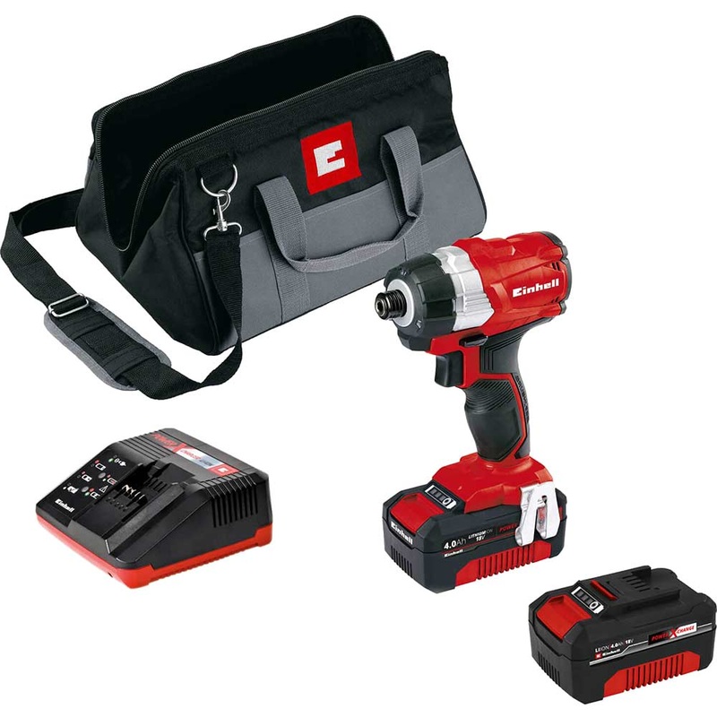 Compare einhell te-ci 18 li bl 18v cordless brushless impact driver 2 x 4ah li-ion battery charger bag products from over 25,000 stores