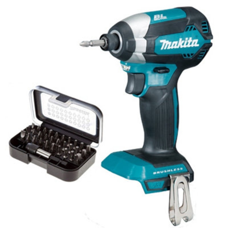 Compare makita dtd153z 18v lxt lithium ion brushless impact driver + 30pc drill bits size 32 products from over 25,000 stores