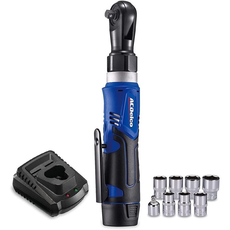 Compare acdelco tools blue acdelco arw1209p g12 series 12v li-ion cordless 3/8 45 ft-lbs. ratchet wrench tool kit size 3 products from over 25,000 stores