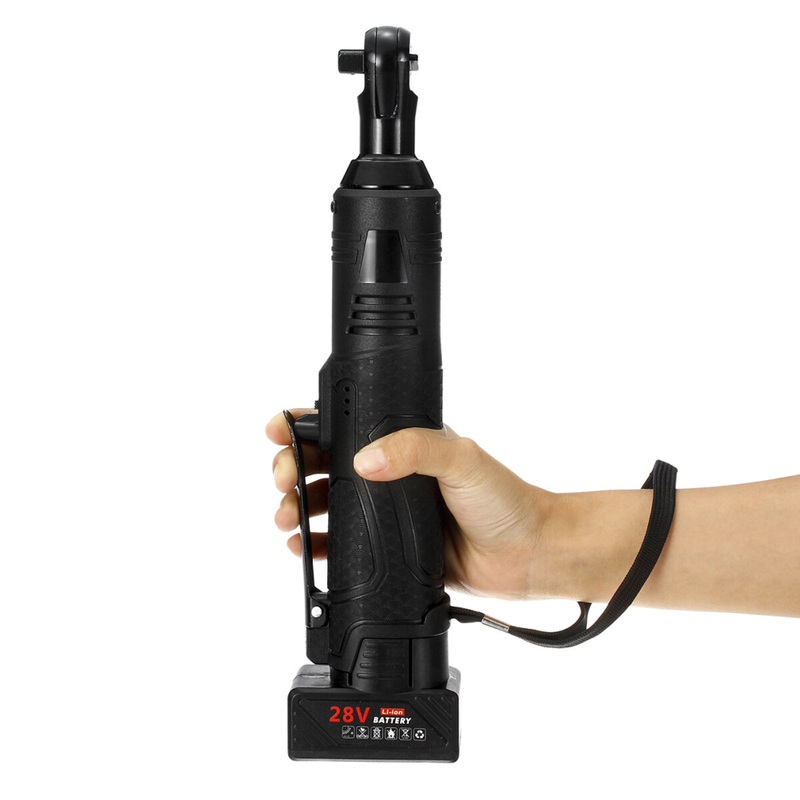 Compare black 12v/18v/28v electric ratchet wrench cordless electric wrench 3/8” right angle wrench li-ion batteriy charger tool size 12 products from over 25,000 stores