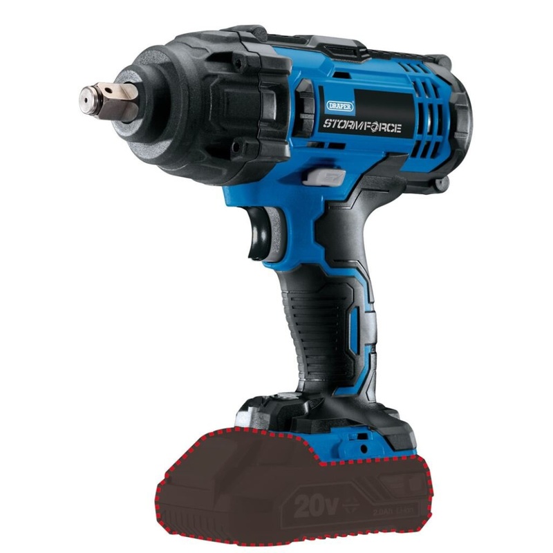 Compare draper storm force 20v mid-torque impact wrench, 1/2 sq. dr., 400nm (sold bare) dr-89518 products from over 25,000 stores