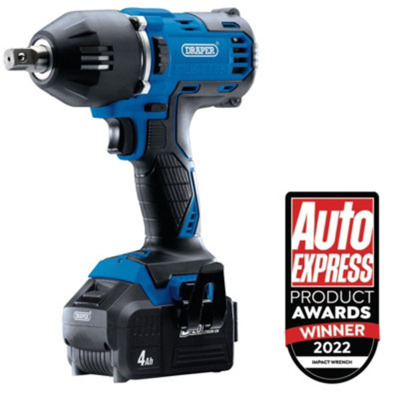 Compare draper tools blue draper d20 20v brushless mid-torque impact wrench with batteries and charger size 2 products from over 25,000 stores