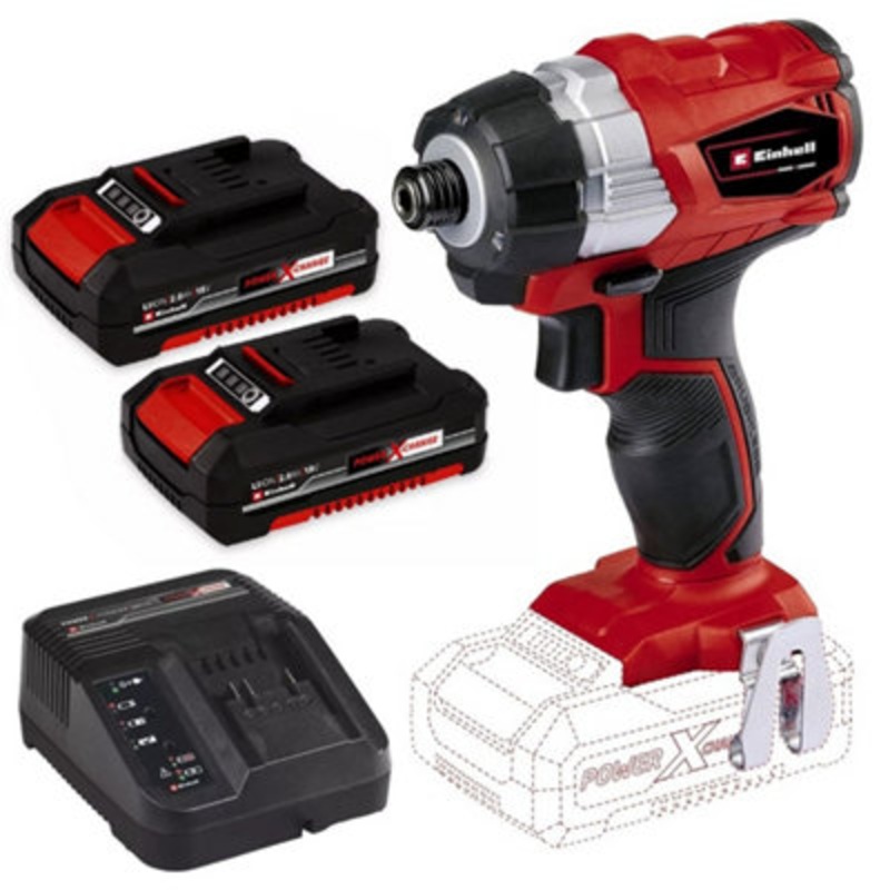 Compare einhell 18v cordless brushless impact driver drill te-ci 18 li bl pxc – 2x 2ah light products from over 25,000 stores