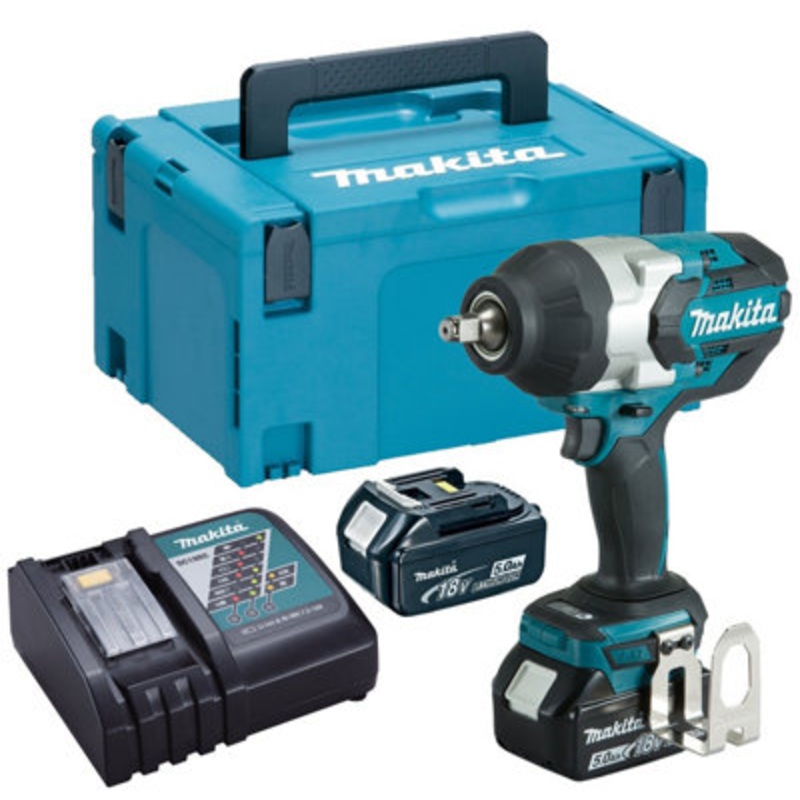 Compare makita dtw1002rtj 18v li-ion lxt brushless impact wrench complete with 2 x 5.0 ah li-ion batteries and charger supplied in a makpac case products from over 25,000 stores