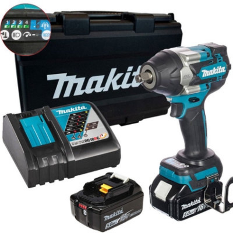 Compare makita dtw700rte 18v lxt brushless impact wrench 1/2 drive 4 stage 2 x 5ah light products from over 25,000 stores