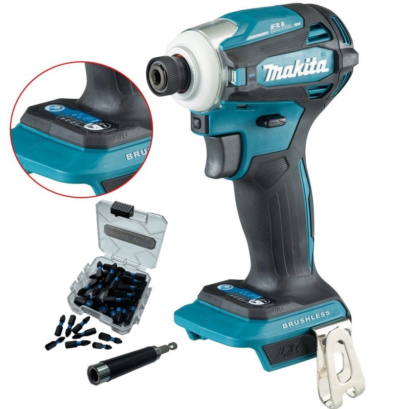Compare makita light/black dtd172z 18v lxt brushless cordless stage impact driver + 25pc set size 4 products from over 25,000 stores