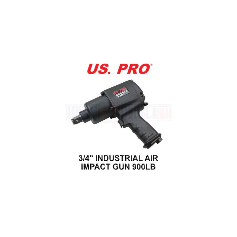Compare new us pro 3/4 air impact wrench gun torque 1200nm, 885ft-lb twin hammer 8521 size 3 products from over 25,000 stores