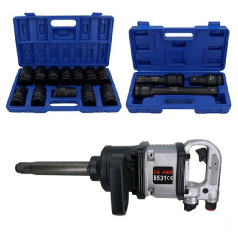 Compare ab tools 1 in drive anvil air impact wrench gun 2200nm 12 sockets and extensions 1in products from over 25,000 stores