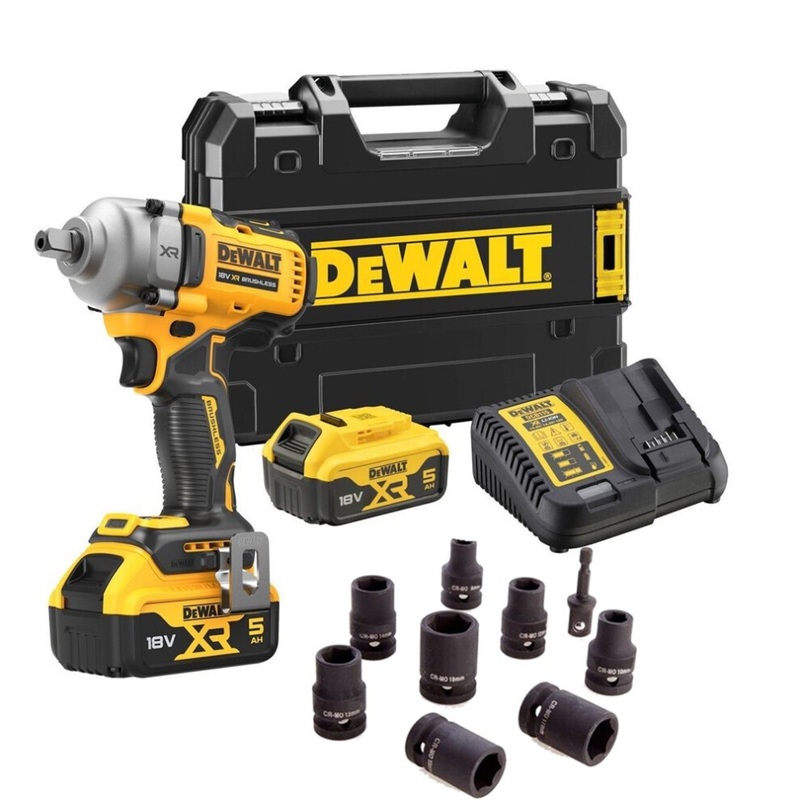 Compare dewalt 18v xr dcf892p2t brushless 1/2 high torque wrench detent – 2x 5ah kit size 18 products from over 25,000 stores