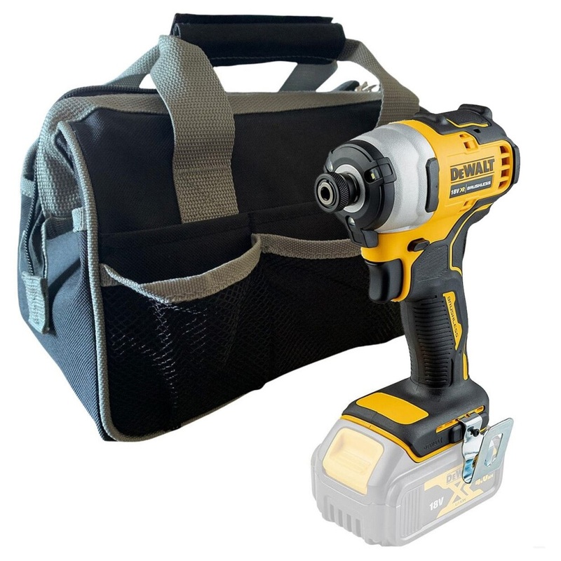 Compare dewalt dcf809n 18v xr brushless impact driver bare tool + 12 tool bag size 18 products from over 25,000 stores