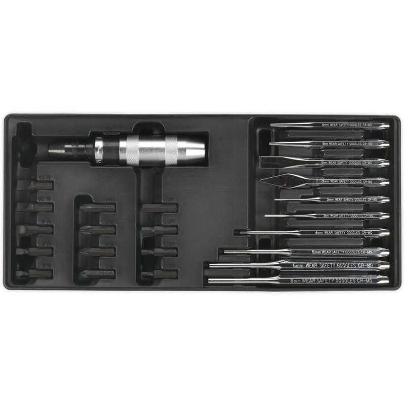 Compare loops piece premium punch & impact driver set with modular tool tray – tool storage size 25 products from over 25,000 stores