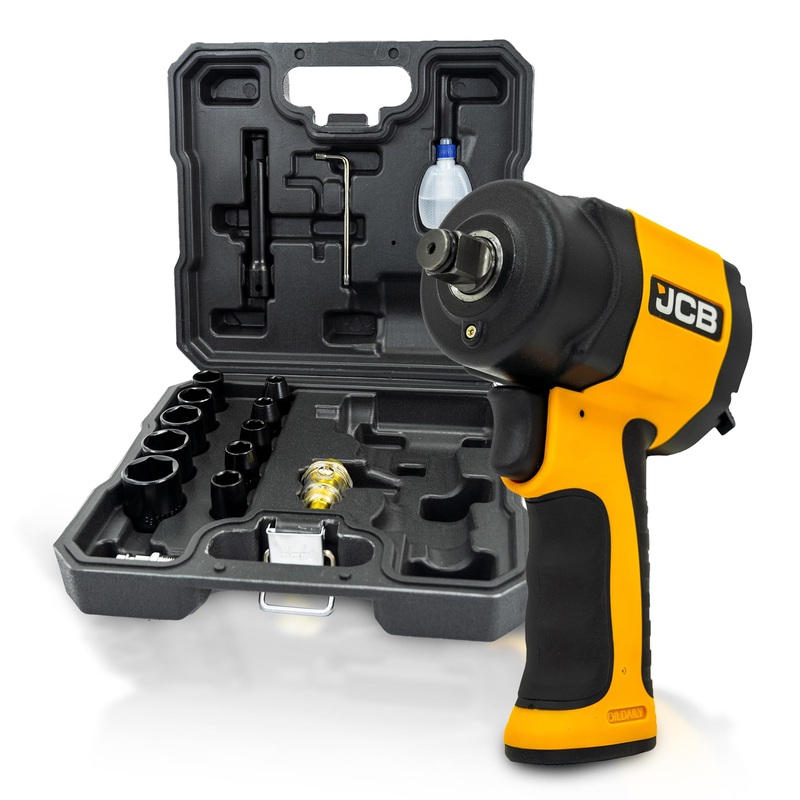 Compare new jcb square drive air impact wrench with socket set, 1200nm working torque products from over 25,000 stores