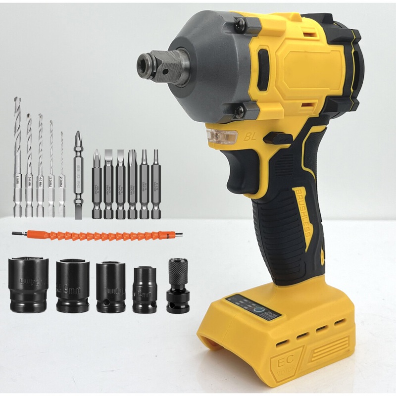 Compare teetok 3in1 brushless impact wrench driver 1/2700nm naked-dewalt compatible products from over 25,000 stores
