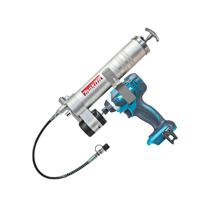 Compare makita 18v lxt grease gun attachment with dtd152z cordless impact driver – bare products from over 25,000 stores