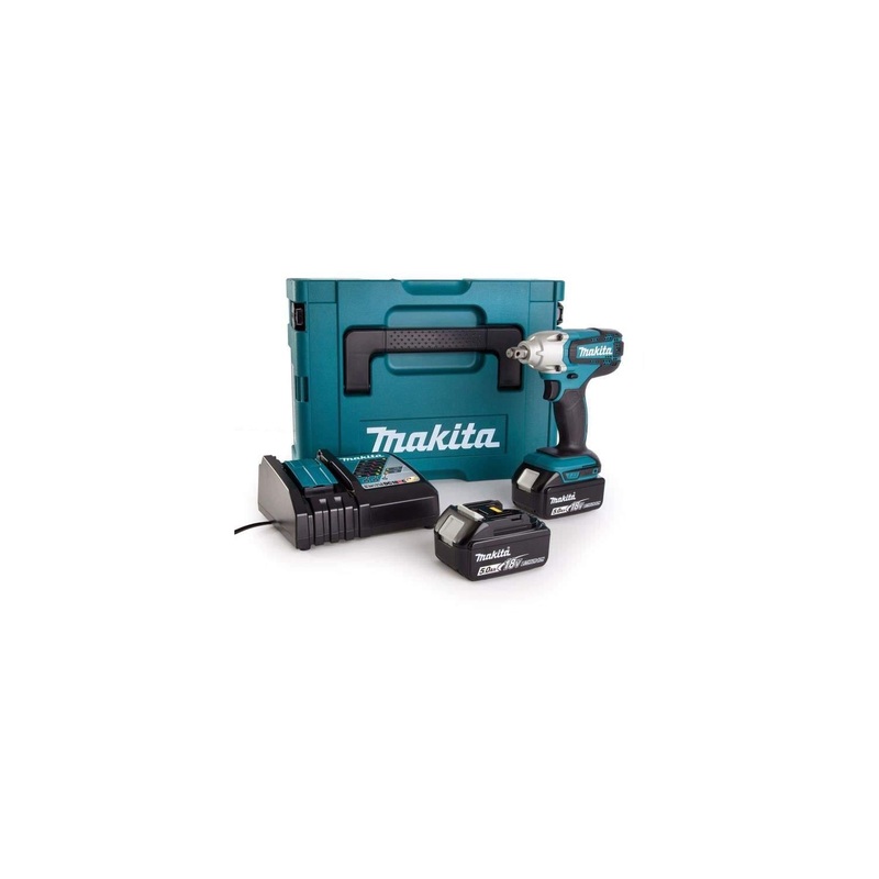 Compare makita light dtw190 18v lxt cordless 1/2 drive impact wrench 2 x 5ah li-ion battery charger case size 1 products from over 25,000 stores