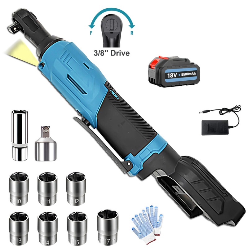 Compare teetok (1xratchet wrench set+1×5.5a barrery+1x charger) 3/8” cordless ratchet wrench 400 rpm-makita compatible size 1 products from over 25,000 stores