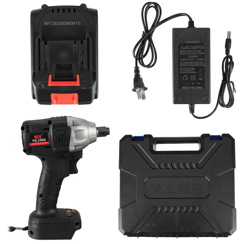 Compare 100-240v 21v cordless brushless electric wrench 600n.m impact wrench 20000mah recharge large products from over 25,000 stores