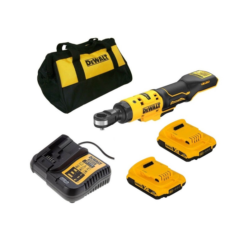 Compare dewalt dcf512d2 18v xr 1/2 open head ratchet variable speed – 2 x 2.0ah + bag size 18 products from over 25,000 stores