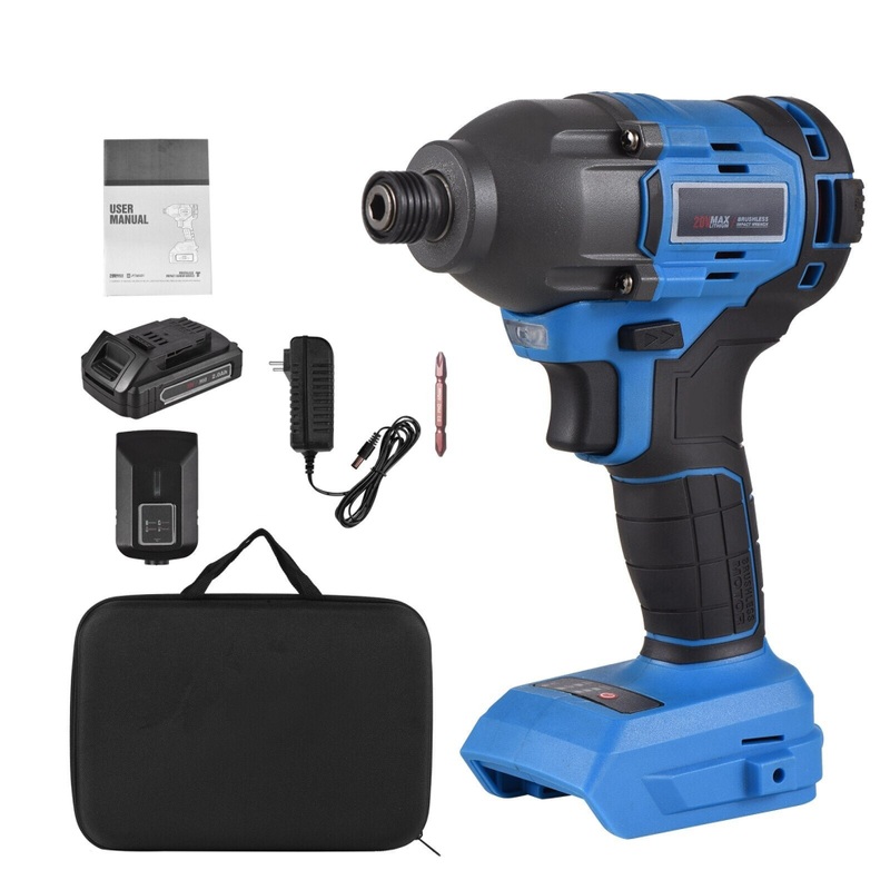 Compare hcsc (us) 20v cordless brushless impact screwdriver 1/4-inch hex chuck 2800rpm portable power screwdriver with s2 ph2 dual-head driver bit size 20 products from over 25,000 stores