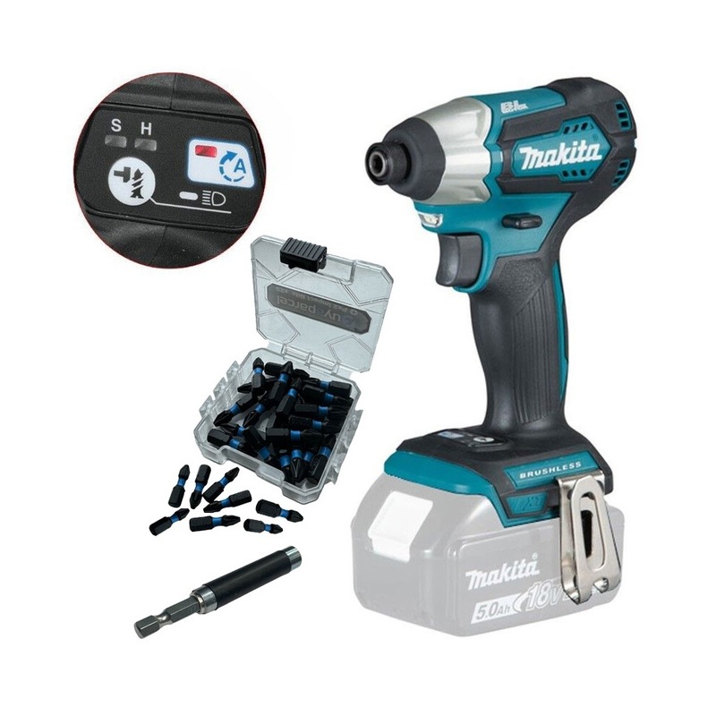 Compare makita dtd155z 18v cordless brushless impact driver + a-mode + 25pc bit set size 25 products from over 25,000 stores