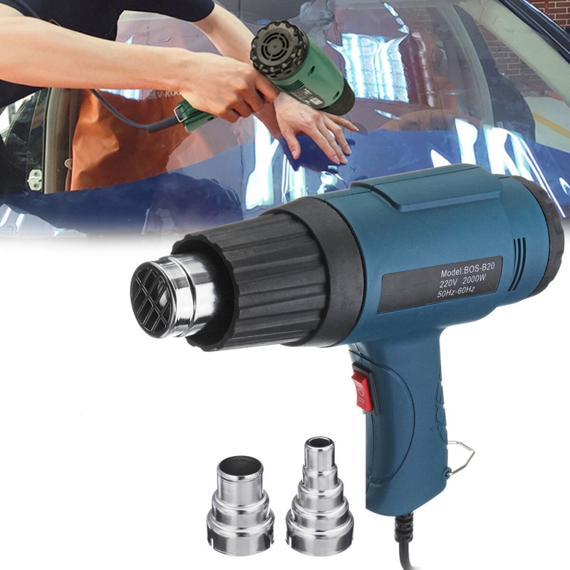 Compare 2000w 220v industrial adjustable temperature hot air blower rework station with 2pcs nozzles products from over 25,000 stores