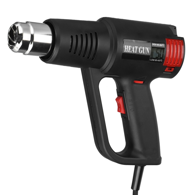 Compare 2000w 60-600 profession digital electric heat guns speed heat variable hot air power tool hair dryer for soldering size 2 products from over 25,000 stores