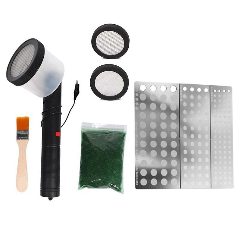 Compare flocking kit static grass applicator abs flocking machine with antislip handle for diy scenic table size 1 products from over 25,000 stores