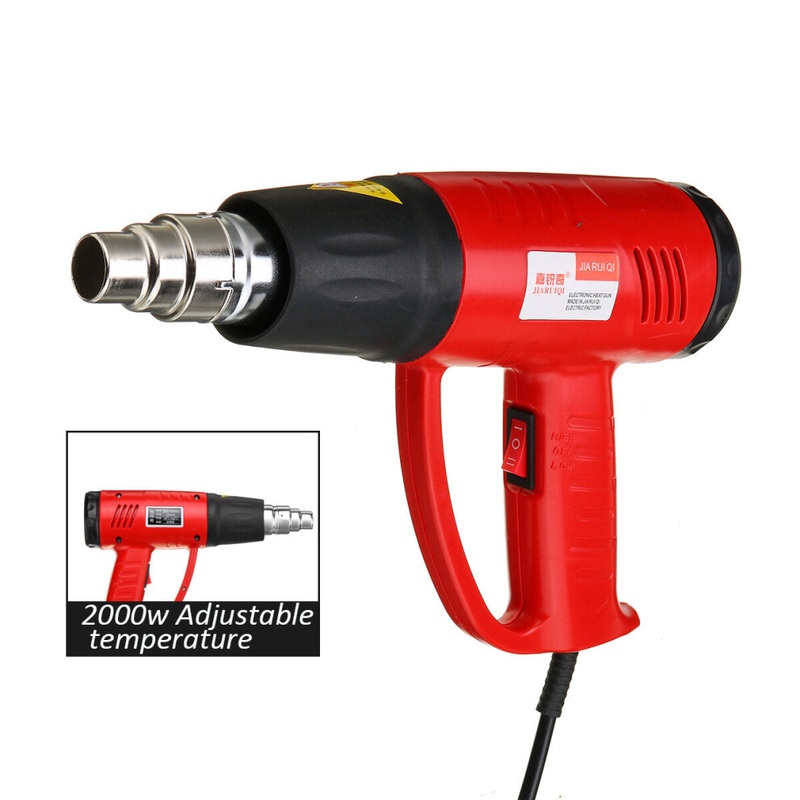Compare new greenzech (2000w adjustable temperature) 1600w/2000w industry grade plastic welding hot air torch machine adjustable temperature tool products from over 25,000 stores