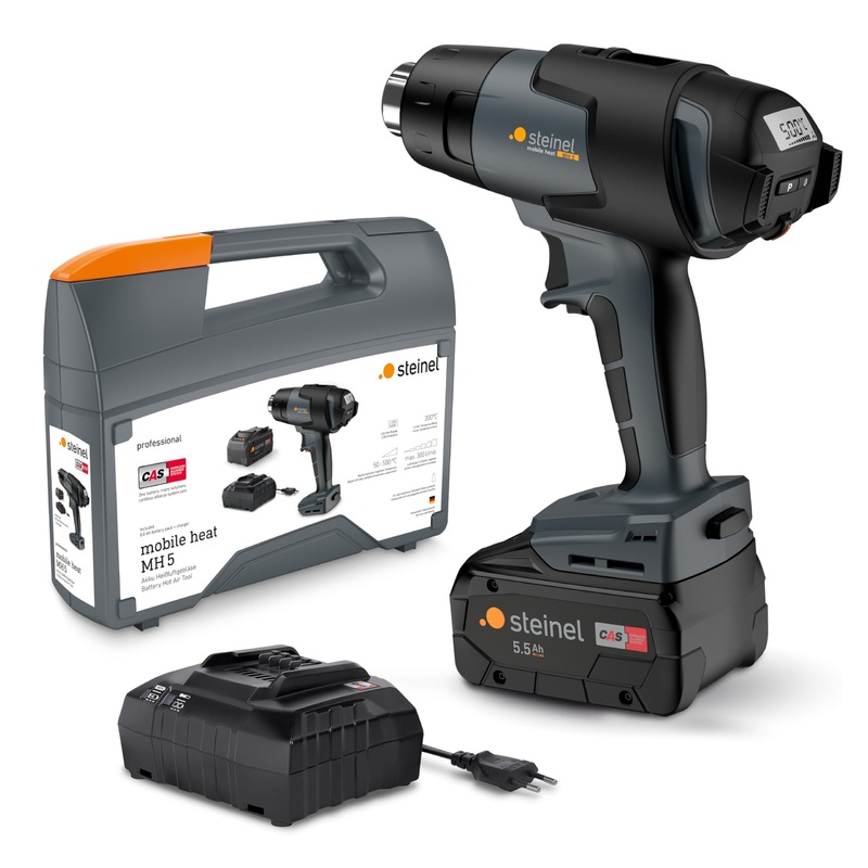 Compare steinel mh 5 18v cas cordless professional hot air heat gun 1 x 5.5ah li-ion battery charger case products from over 25,000 stores