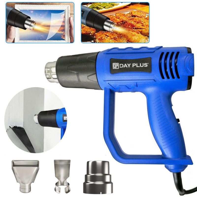 Compare youseahome hot air gun 2000w heat gun with air flow and temperature settings 300c & 600c, for diy, stripping paint, soldering pipes, shrinking pvc size 2 products from over 25,000 stores
