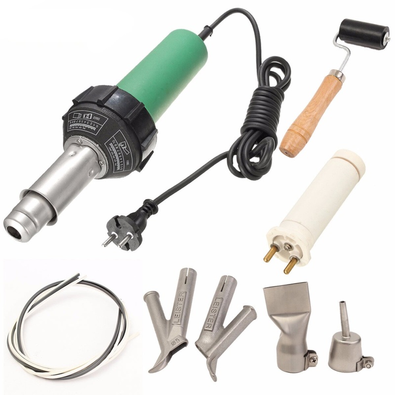 Compare 1600w plastic welding hot air gun with 2pcs speed welding nozzle and extra he rod welding size 2 products from over 25,000 stores