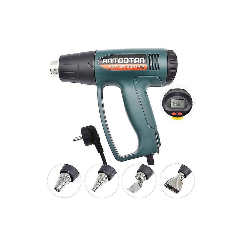 Compare hcsc 2000w 220v eu industrial electric hot air gun thermoregulator heat guns lcd display shrink wrapping thermal power tool products from over 25,000 stores