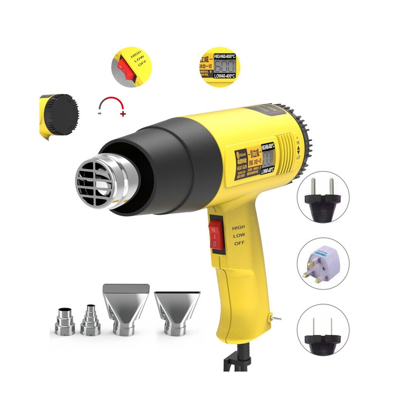 Compare wejoy kailiwei industrial grade hot air gun hair dryer construction 220v electric adjustable temperature heat gun welding tool products from over 25,000 stores