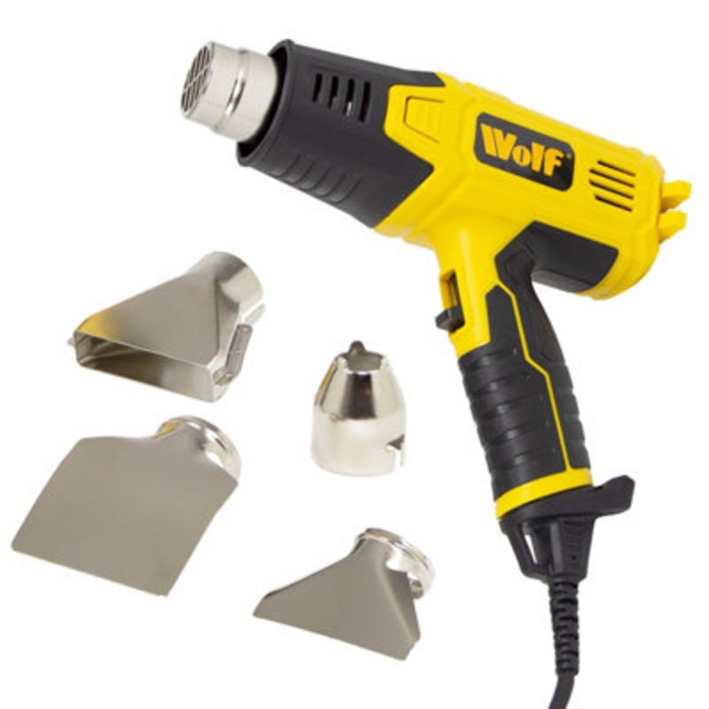 Compare wolf heat gun wolf 2000w adjustable temperature with attachments products from over 25,000 stores