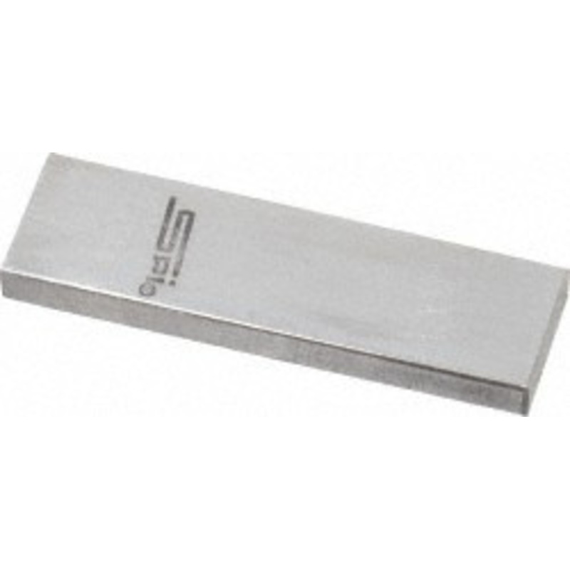 Rectangular Steel Gage Block, Grade 0, Size: 0.10010 – 12-642-5