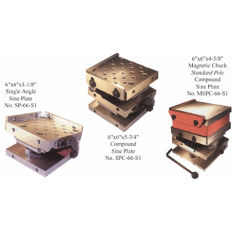 Suburban Compound Sine Plate, 6 x 6 x 3-1/8 S1 – SPC-66-S1
