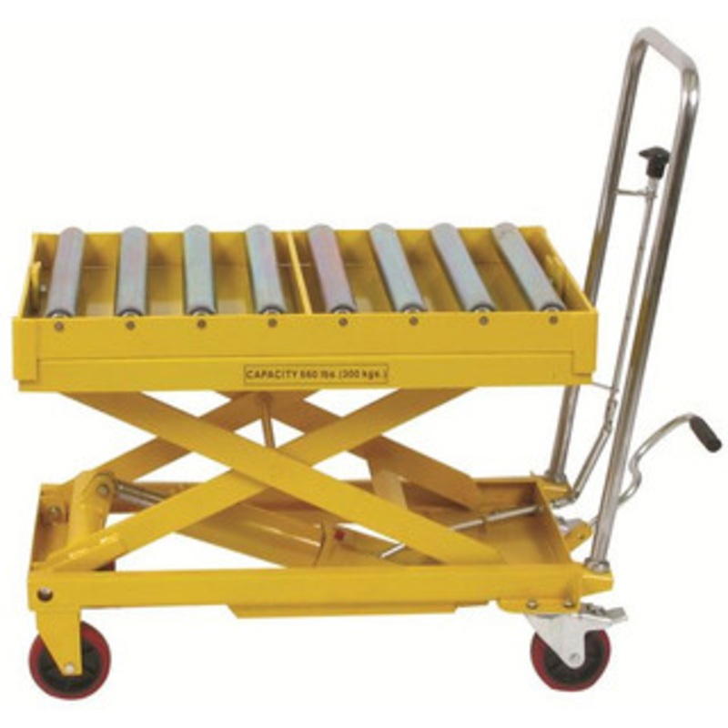 Wesco Scissor Lift Table with Roller Top DRT-2033 – 273269