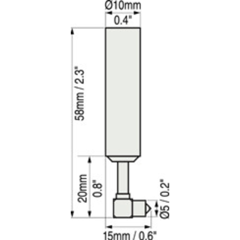 Defelsko N90S Probe for PosiTector 6000 Coating Thickness Gage – 6000-N90S