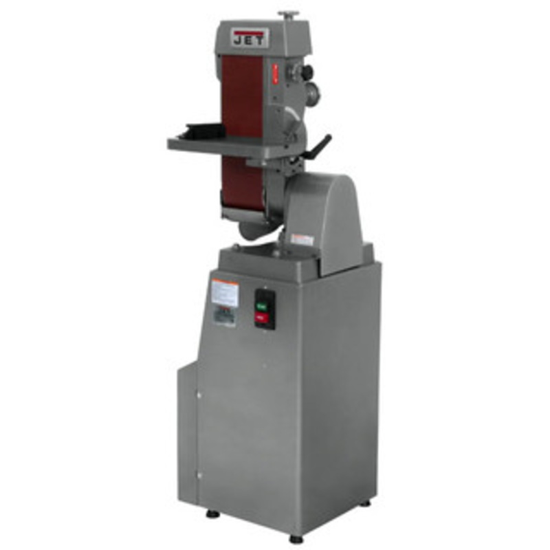 JET J-4300A 6 x 48 Industrial Belt Finishing Machine, 1-1/2 HP, 115/230V, 1-Phase – 414600