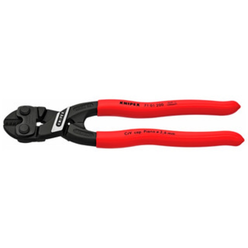 Knipex Bolt Cutter #7101200, 8 Length, 1/4 Capacity – 97-582-1